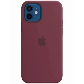 Чехол Apple iPhone 12 Pro Max Silicon Case, Plum, сливовый